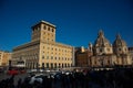 Museo Delle Cere Di Roma and Santa Maria de Loreto church. Rome, Italy