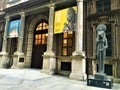 The Museo Egizio in Turin city, Italy. History, time and touristic attraction 