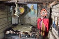 Museo Inti Nan (Mitad del Mundo). Ecuador. Ecuator line Royalty Free Stock Photo