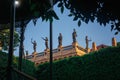 Muses statues placed in the Juares theater in Guanajuato Mexico.