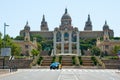 Museu Nacional d'Art de Catalunya on July 29, 2012 in Barcelona. Royalty Free Stock Photo