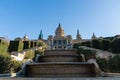 Museu Nacional d& x27;Art de Catalunya. MNAC is the national museum of Catalan art located in Barcelona, Catalonia, Spain Royalty Free Stock Photo