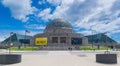 Museum Adler Planetarium surrounded by trees