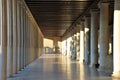 Museum in Agora near  the Acropolis of Athens, Greece Royalty Free Stock Photo