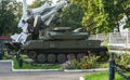 Museum of air defense Forces. Anti-aircraft self-propelled system "Shilka"ZSU-23-4.