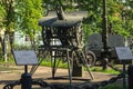 Museum of air defense Forces. 76-mm mountain gun model of 1909