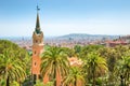 Museum of Antoni Gaudi in park Guell