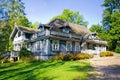 Museum area in Bialowieza National Park, Poland Royalty Free Stock Photo