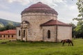 Museum building at Sheki fortress, Azerbaij Royalty Free Stock Photo
