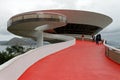 Museum of Contemporary Art in Niteroi, RDJ, Brazil Royalty Free Stock Photo