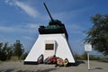 Museum copy of the tank