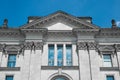 Museum or courtroom exterior , historic facade