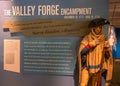 Museum Display of the Valley Forge Encampment