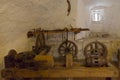Museum exhibits in Pazin Castle, Croatia