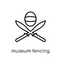 museum Fencing icon from Museum collection.