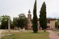 Museum and garden Cathedral Santa Maria Assunta, Torcello, Italy Royalty Free Stock Photo