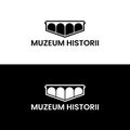 Museum History Logo Vector Illustration