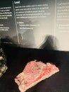 Minerals exhibited at The Natural History Museum in London