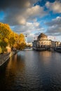 Museum Island, Berlin, Germany. Bodemuseum and Fernsehturm