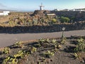 Museum of Jardin de cactus at Lanzarote on Canary island, Spain