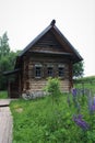 Museum of Khokhlovka, designe and architecture antique of Russian house