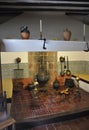 Casa de Cervantes. Memorial House interior from Valladolid City in Spain