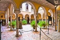 Museum Lebrija Palace (Palacio de Lebrija ), Sevilla, Spain. Royalty Free Stock Photo