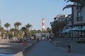 Museum and lighthouse in swakopmund, Namibia