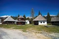 Museum of Liptov village in Pribylina, the youngest museum in nature in Slovakia Royalty Free Stock Photo