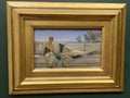 Pleading painting by Lawrence Alma-Tadema at Guildhall Art Gallery in London