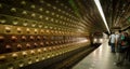 Museum Metro Station of Prag Royalty Free Stock Photo