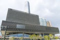 M Plus Museum Located in West Kowloon Cultural District, Low Angle View