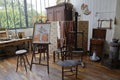 Museum of Montmartre, artists studio for Suzanne Valadon and meeting place for many artists including Auguste Renoir, Suzanne Vala