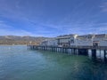 Museum of Natural History on Stearns Wharf, Santa Barbara, CA, USA Royalty Free Stock Photo