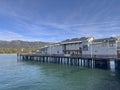 Museum of Natural History on Stearns Wharf, Santa Barbara, CA, USA Royalty Free Stock Photo