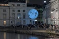 `Museum off the Moon`, art work on Ghent light festival 2021