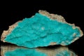 Museum pieces of sky blue Hemimorphite from new location