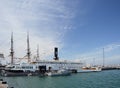 Museum Port at the Pacific Waterfront, San Diego, California Royalty Free Stock Photo