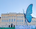 The Museum Quarter on a spring day in Vienna, Austria Royalty Free Stock Photo