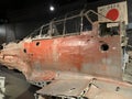 Imperial War Museum in London hosts airplanes, tanks and objects from the World War I an II