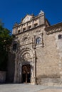 Museum of Santa Cruz in Toledo, entrance with Plateresque facade, Toledo, Spain Royalty Free Stock Photo