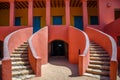 Museum of the Slave House at Goree island near Dakar in Senegal