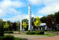 Museum of space rockets in the center in Dnepropetrovsk (Dnipropetrovsk, Dnipro, Dnieper)