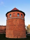 Museum made of red brick in Stargard, Poland. Royalty Free Stock Photo