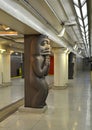 Museum subway station in Toronto Royalty Free Stock Photo