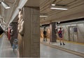 Museum subway station, Toronto Royalty Free Stock Photo