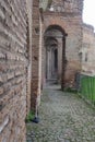 Museum of the Walls at the beginning of the Appian Way in Rome, Italy Royalty Free Stock Photo