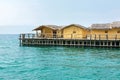 Museum on Water, Bay of the Bones in Ohrid Macedonia Royalty Free Stock Photo