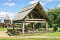 Museum of wooden architecture in Suzdal, Russia