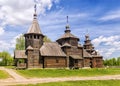 Museum of wooden architecture in Suzdal, Russia